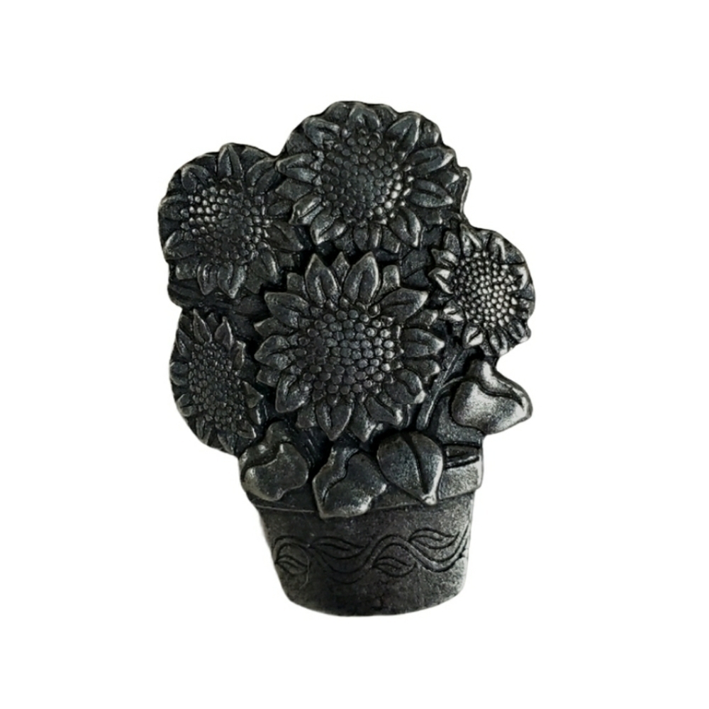 Birds & Blooms Limited Edition '06 sunflower pin brooch